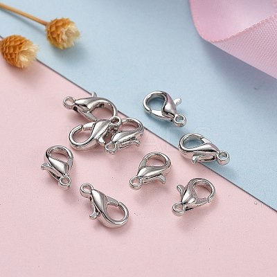 Zinc Alloy Lobster Claw Clasps E103-1