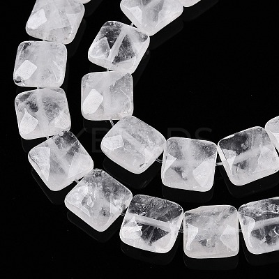Natural Quartz Crystal Beads Strands G-T138-159-1
