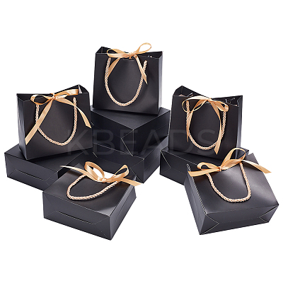 Paper Cupcakes Boxes CON-WH0089-92A-1