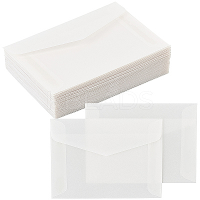 100Pcs Blank Paper Envelopes AJEW-CP0009-01-1