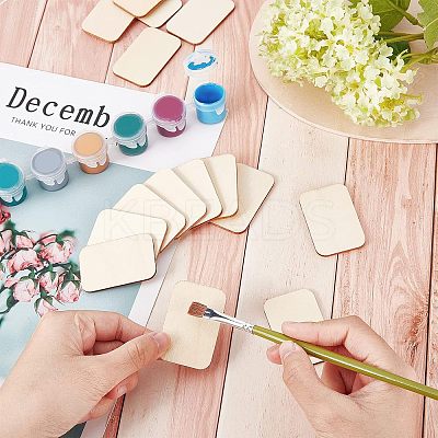 Poplar Wood Cabochon WOOD-NB0001-95-1