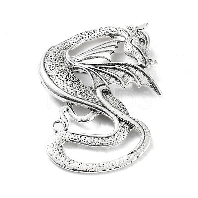 Dragon Brooch JEWB-K018-19AS-1