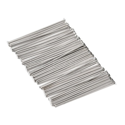 SHEGRACE Brass Flat Head Pins XGR0085P-33P-1