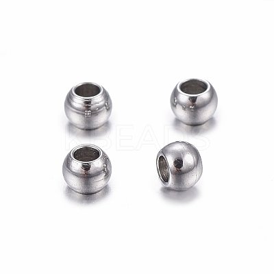 Tarnish Resistant 202 Stainless Steel Beads STAS-H467-07P-1