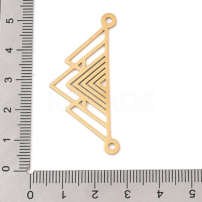 201 Stainless Steel Hollow Connector Charms STAS-Z109-19G-1