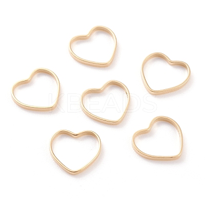 Brass Linking Rings KK-Y003-02D-G-1