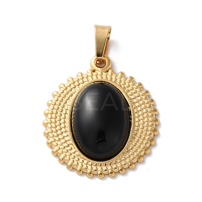 Natural Black Onyx(Dyed & Heated) Pendants STAS-C120-13G-05-1