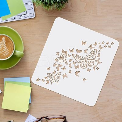 Plastic Reusable Drawing Painting Stencils Templates DIY-WH0172-366-1