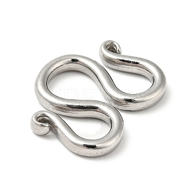 Non-Tarnish 304 Stainless Steel Clasps LS-STAS-C056-14P-1