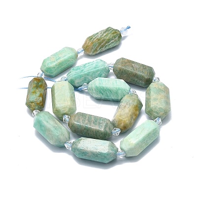 Natural Amazonite Beads Strands G-F715-057-1