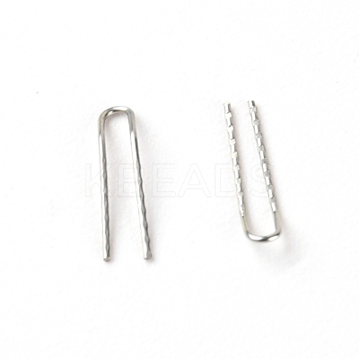 304 Stainless Steel U Shape Fishing Accessories FIND-WH0076-39A-01-1