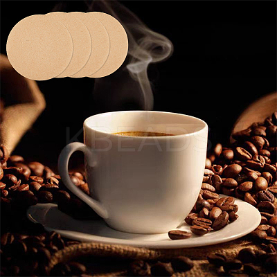 Round Coffee Filter Paper AJEW-CN0004-70D-1