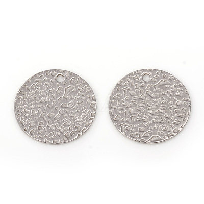 Tarnish Resistant 304 Stainless Steel Pendants STAS-G224-08P-1