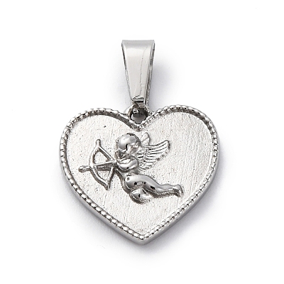 304 Stainless Steel Charms STAS-U043-18P-1