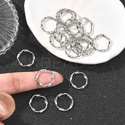 SHEGRACE Brass Linking Rings XGRQ58901-776P-1