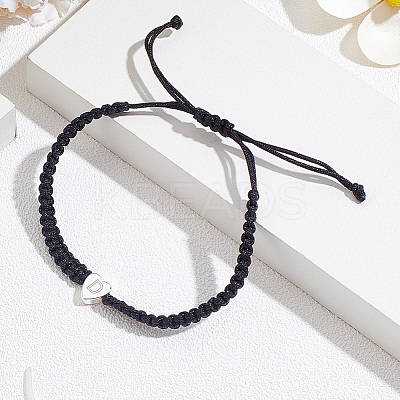 1Pc Adjustable Nylon Cord Braided Bracelets for Women Men BJEW-LP0001-34D-P-1