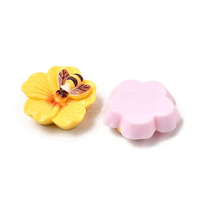 Opaque Resin Cabochons RESI-K046-11-1