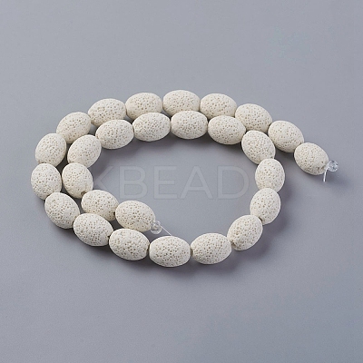 Natural Lava Rock Beads Strands G-F671-03B-01-1