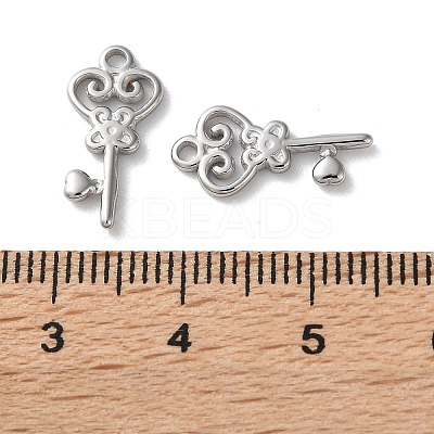 304 Stainless Steel Pendants STAS-L022-555P-1