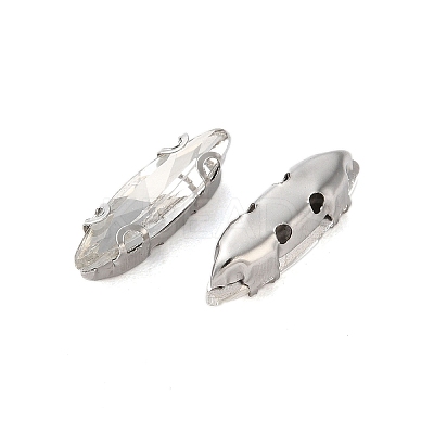 Horse Eye Sew on Rhinestone RGLA-L028-08E-01-1