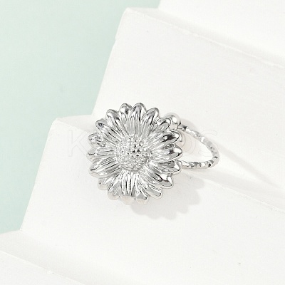 304 Stainless Steel Cuff Rings RJEW-D306-14P-1