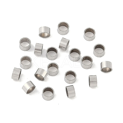 Non-Tarnish 304 Stainless Steel Tube Beads STAS-G071-31P-A-1