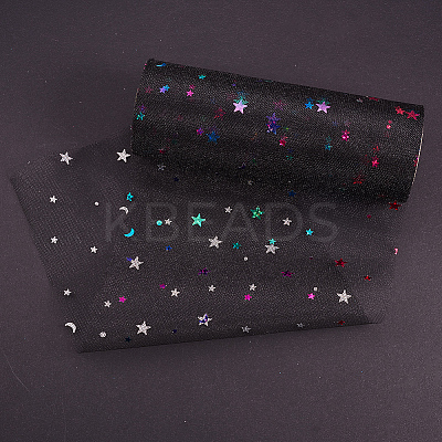 Star Sequin Deco Mesh Ribbons OCOR-BC0006-04O-1