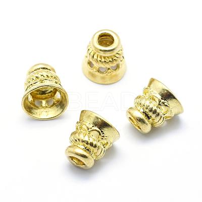 Brass Bead Cones KK-G319-20C-RS-1