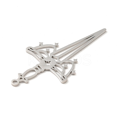 Non-Tarnish 201 Stainless Steel Big Pendants STAS-E175-05P-1