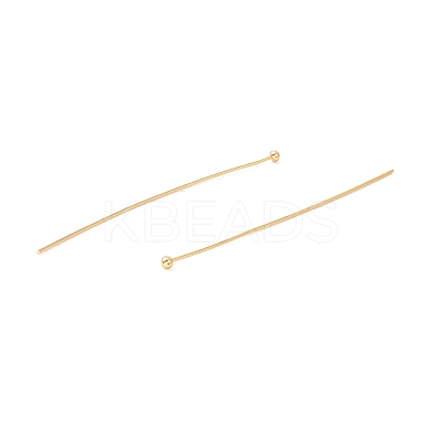 Brass Ball Head Pins KK-WH0058-02D-G01-1