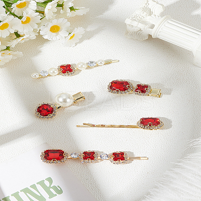 1 Set Alloy Hair Bobby Pins and Alligator Hair Clips Sets PHAR-LP0001-32-1
