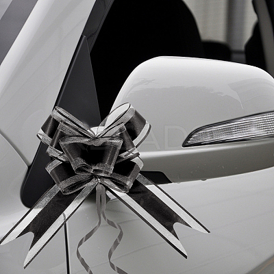 Plastic Bowknot Pull Bows AJEW-WH20064-74M-1