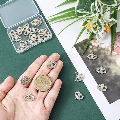 50Pcs Alloy Pendants FIND-FH0004-63-1