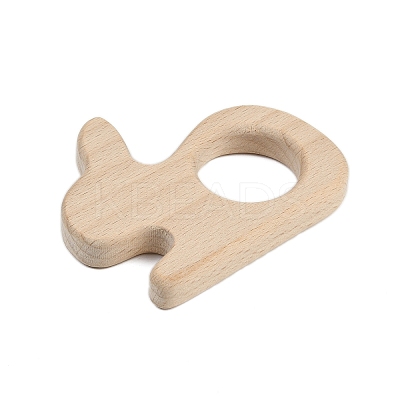 Natural Beech Wooden Baby Teething Toys WOOD-U003-10-1