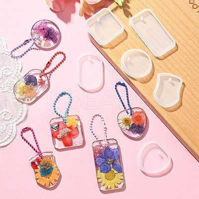 6Pcs 6 Styles DIY Silicone Molds DIY-YW0007-63-1