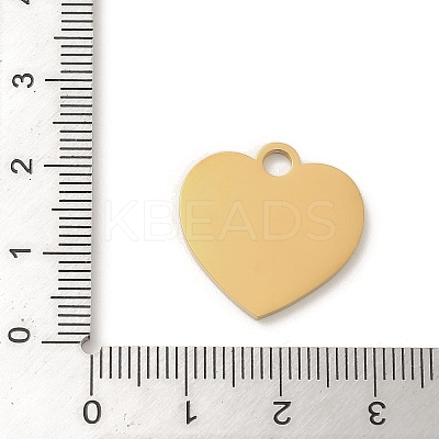 Ion Plating(IP) 304 Stainless Steel Mirror Polished Finish Stamping Blank Tag Pendants STAS-K270-43G-1