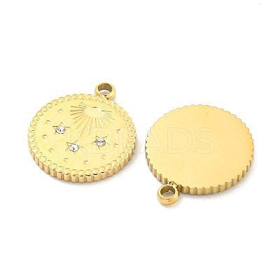 PVD Vacuum Plating 304 Stainless Steel Pendants STAS-L278-026G-1