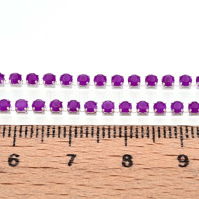 Iron Rhinestone Cup Chains CH-T006-01A-04-1