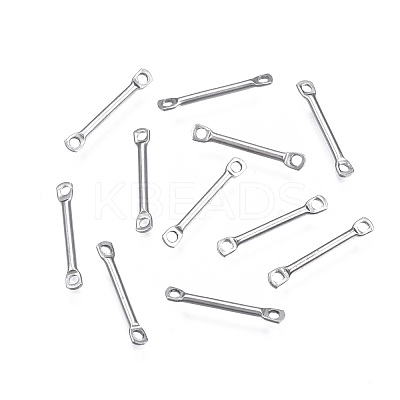 Tarnish Resistant 304 Stainless Steel Link Connectors STAS-S117-019B-1