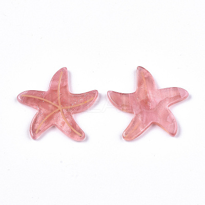Transparent Cellulose Acetate(Resin) Cabochons LS-X-KY-S163-187-1