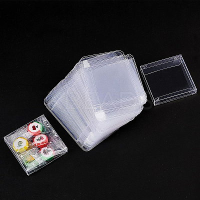 Transparent PVC Box Candy Treat Gift Box CON-BC0006-66-1