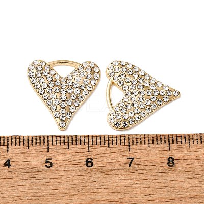 Alloy Rhinestone Pendants FIND-H051-03G-1