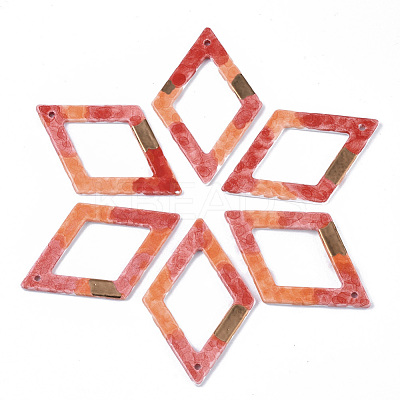 Handmade Porcelain Big Pendants PORC-S501-012D-1