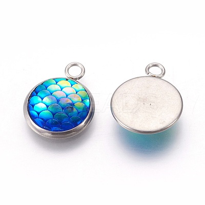 Resin Pendants RESI-L024-06-1