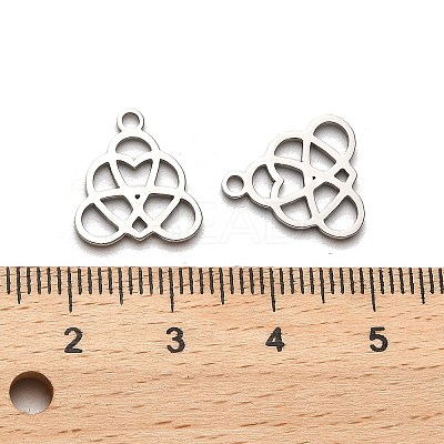 Non-Tarnish 316 Surgical Stainless Steel Charms LS-STAS-H190-03P-04-1