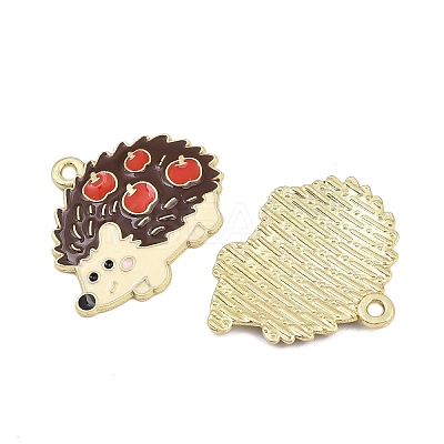 Thanksgiving Theme Alloy Enamel Pendants FIND-I065-04E-G-1
