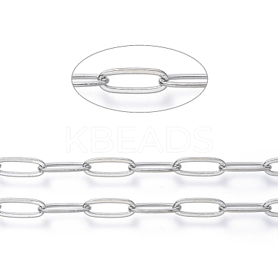 Brass Paperclip Chains CHC-S008-001B-P-1