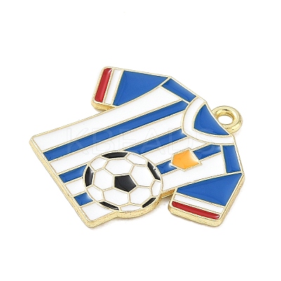 Alloy Enamel Pendants ENAM-I075-01G-07-1