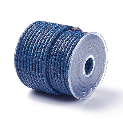 Braided Cowhide Cord WL-I004-5mm-02-1