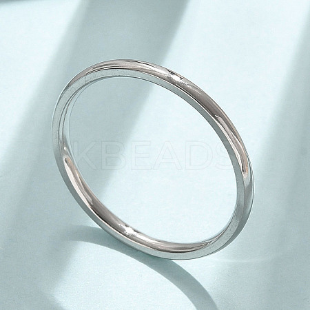 304 Stainless Steel Plain Band Rings STAS-I160-E03-P-1